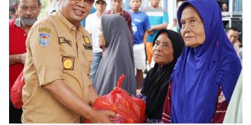 Ribuan Warga Serbu Pasar Penyeimbang di Lahei Barito Utara