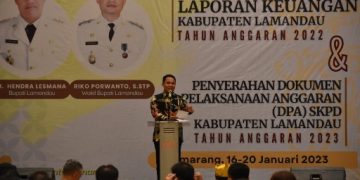 Serahkan DPA SKPD 2023, Bupati Lamandau Minta Setiap Unit Satuan Kerja Melaksanakan Program Penuh Rasa Tanggung jawab