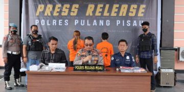 Dua Terduga Pegedar Sabu Diamankan Polisi
