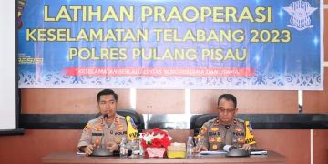 Mantapkan Operasi Keselamatan 2023, Polres Pulpis Gelar Latihan Pra Operasional