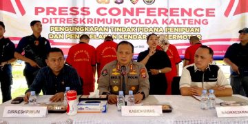Polda Kalteng Amankan 4 Orang Terkait Kasus Penipuan dan Penggelapan Mobil
