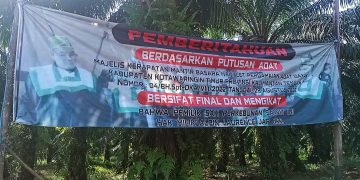Putusan Hukum Adat Atas Sengketa Lahan di Desa Pelantaran Terkesan Dilecehkan, DAD Kotim Buka Suara.