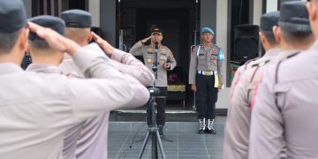 Kapolres Pulpis Ingatkan Anggota Agar Disiplin
