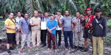 Belasan RT di Desa Pelantaran Bikin Pernyataan Atas Tindakan Premanisme