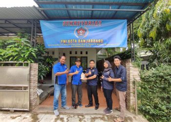 Pengurus PWI Seruyan Kunjungi PWI Banjarbaru