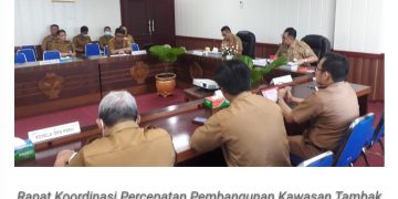 Tuntas Tahun 2023, Pemprov Kalteng Gelar Rakor Percepatan Pembangunan Shrimp Estate