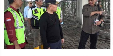 Gubernur Tinjau Progres Pembangunan RSUD Kalteng di Hanau