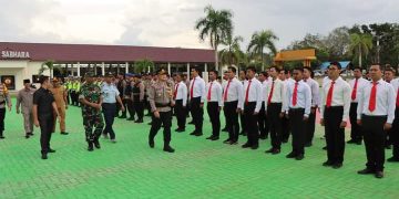Siap Amankan Mudik 1444 H, Polres Pulpis Gelar Apel Pasukan Ops Ketupat Telabang 2023