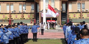 Kapolres Pulang Pisau Pimpin Upacara Peringatan Hari Kebangkitan Nasional Ke-115