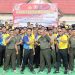 Sambut HUT ke-77 Bhayangkara, Polres Pulang Pisau Olahraga Bersama dengan Kodim 1011/KLK