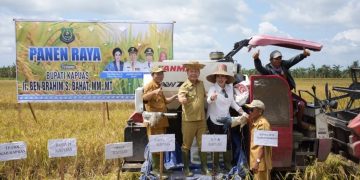 Ben Brahim Sebut Food Estate Di Kabupaten Kapuas Berhasil