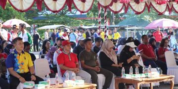 Peringati Hari Anti Narkoba Internasional 2023, Kapolres Pulang Pisau Ikuti Jalan Sehat