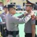 Kapolres Pulang Pisau Pimpin Upacara Korp Rapor Kenaikan Pangkat Personel