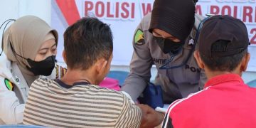 Hari Jadi Polwan Ke-75, Polres Pulang Pisau Gelar Pelayanan Kesehatan Gratis