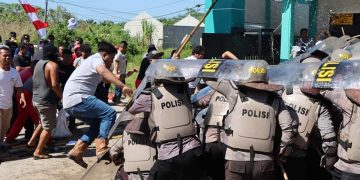 Tanggap Darurat Huru-hara, Polres Pulang Pisau Bersama PLTU Gelar Simulasi Pengamanan Objek Vital