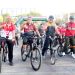 Wakapolda Kalteng Gowes dan Senam Bersama Forkopimda Meriahkan HUT ke-78 RI