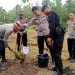 Serentak se-Indonesia Hijaukan Negeri, Polda Kalteng Tanam Puluhan Ribu Pohon