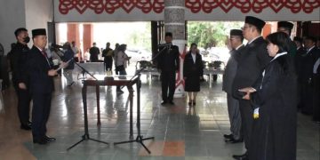 Bupati Lantik 5 Jabatan Kepala Dinas dan 1 Sekwan