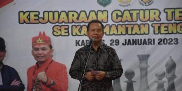 Bupati Kapuas Buka Kejuaraan Catur Se-Kalimantan Tengah