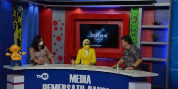 Ketua TP-PKK Bahas Stunting Pada dialog Bersama TVRI