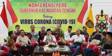 Gubernur Kalteng Himbau Masyarakat Jangan Panik Tanggapi Corona