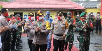 Kapolda Kalteng Resmikan Lobi Sanika Satyawada Polres Kobar