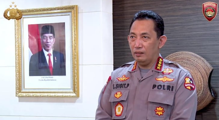 Kapolri Jenderal Listyo Sigit Prabowo