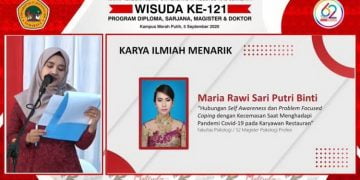 Maria, Putri Dayak yang Raih  Penghargaan Lewat Judul Tesis