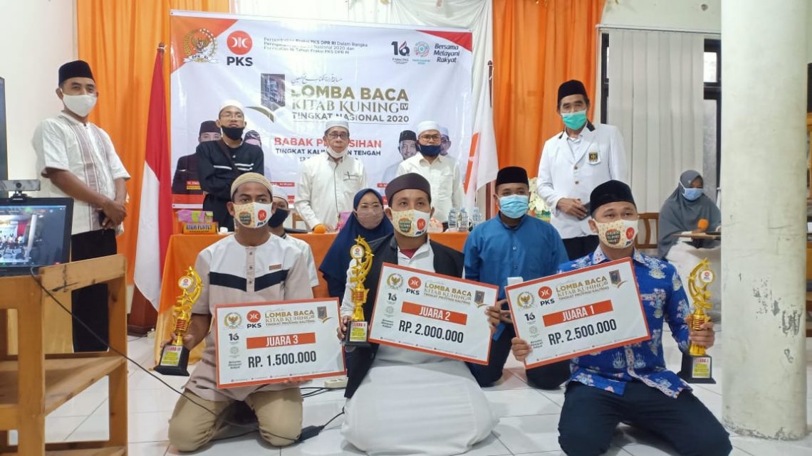 LOMBA-PKS Kalteng saat melaksanakan lomba baca kitab kuning.