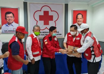 Bantuan PMI Se Kalteng dan Dunia Usaha Telah Disalurkan