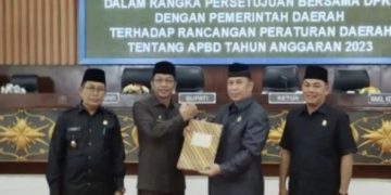 APBD Kabupaten Mura Tahun 2023 Disahkan