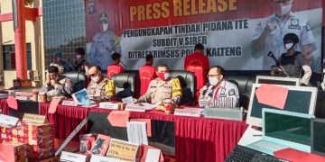 Waspada, Ditreskrimsus Polda Kalteng Bongkar Peredaran Kartu Perdana Suntikan