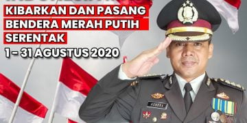 Kabidhumas Polda Kalteng Himbau Masyarakat Kibarkan Bendera Merah Putih