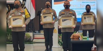 Polda Kalteng Terima Penghargaan Prestisius, Terbaik IKPA 2020 se-Indonesia