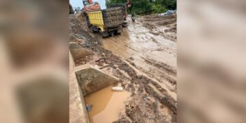 Pembangunan Jembatan di Desa Sanggang Diharapkan Cepat Selesai, Ini Harapan Warga