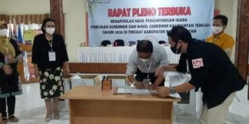 KPU Barsel Gelar Rapat Pleno Terbuka Hasil Penghitungan Suara Pilgub