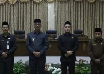 DPRD Barito Utara Gelar Rapat Paripurna Ke-4 Mendengarkan Pidato Pengantar Bupati