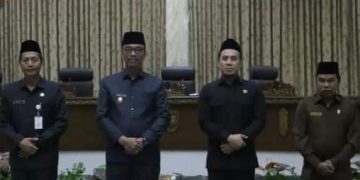 DPRD Barito Utara Gelar Rapat Paripurna Ke-4 Mendengarkan Pidato Pengantar Bupati