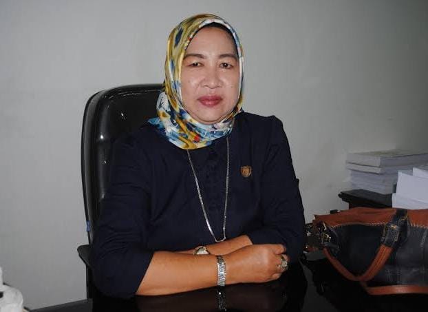 Anggota DPRD Barito Utara dari Partai Demokrat Hj. Rujana Anggraini, SE, MM