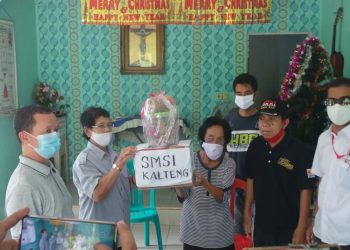 SMSI Kalteng Berbagi Kasih Jelang Natal