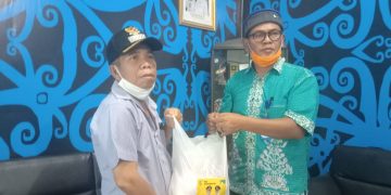 PDAM-SMSI Bantu Paket Sembako untuk Warga Terdampak Covid-19