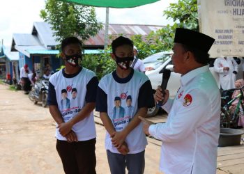 Sapa Warga Desa Terantang, Sugianto Berikan Bantuan Pendidikan