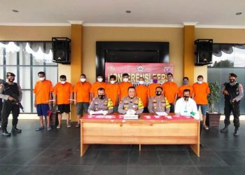 Polresta Palangka Raya Sita 126 Paket Sabu Selama Satu Bulan