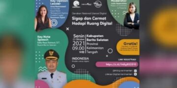 Bupati Harapkan Masyarakat Barsel Semakin Sigap dan Cermat dalam Ruang Digital