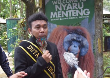 Kunjungi Nyaru Menteng, Billy Mambrasar : Menyelamatkan Orang Utan dari Kepunahan Jadi Perhatian Dunia