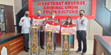 Katingan, Mura dan Seruyan Juara I, II dan III Lomba Karungut Polda Kalteng