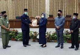 DPRD Barut Terima LKPj Bupati Tahun Anggaran 2021
