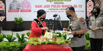 Polda Kalteng Rayakan Hari Jadi Polwan ke-72 Secara Virtual