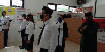 KPU Palangka Raya Lantik PPS Secara Daring