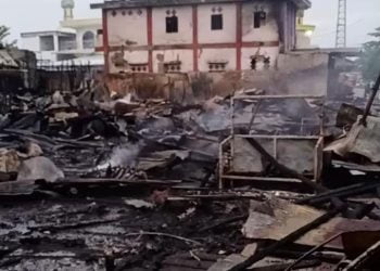 Api Hanguskan Pasar Pujon Kapuas Tengah